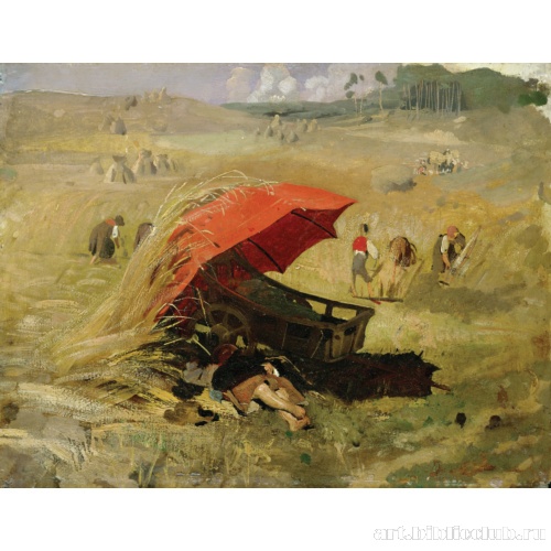 Красный зонтик