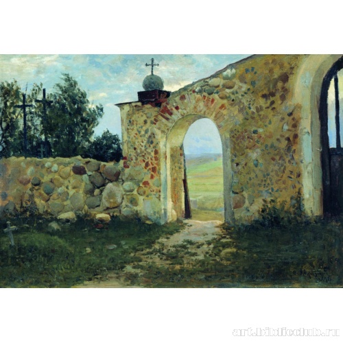 Вход на кладбище (Монастырская стена)