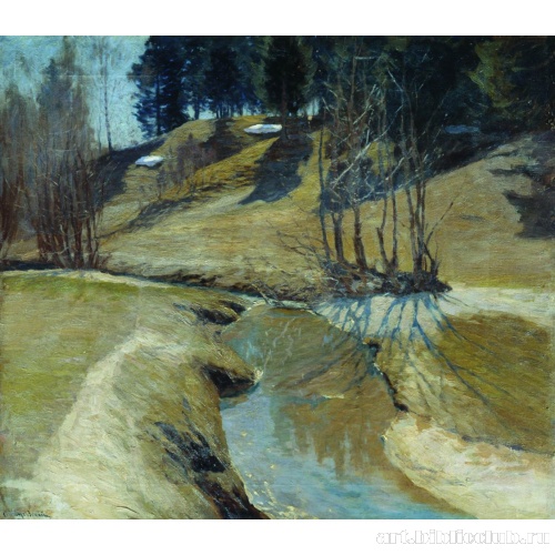 Журчание весеннего ручья (Весна. Ручей)