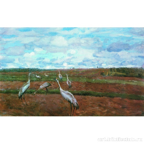 К отлету - журавли