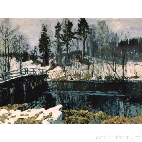 Весна в Абрамцеве