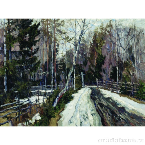 Ранней весной. Весна в лесу