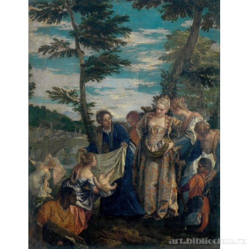 Спасение младенца Моисея из вод Нила