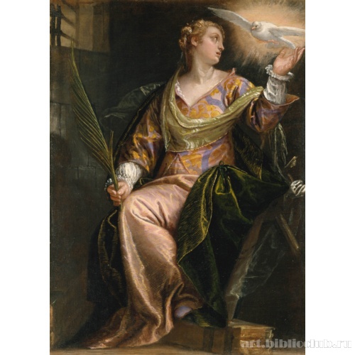 Святая Екатерина Александрийская в тюрьме