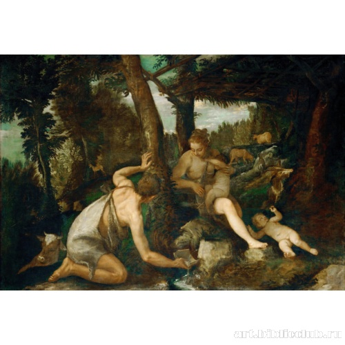 Адам и Ева после изгнания из Рая