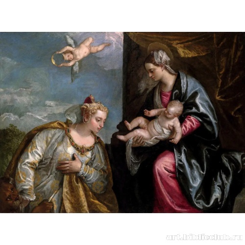 Аллегория Венеции, поклоняющейся Деве с Младенцем