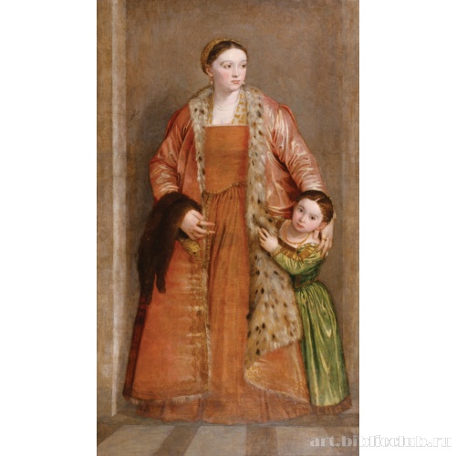 Портрет графини Ливии да Порто Тьене и ее дочери Дейдамии