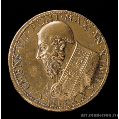 Портрет Папы Клемента VII. Аверс медали