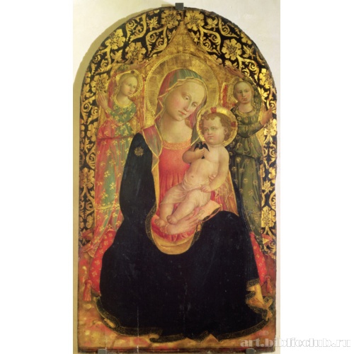 Мадонна с Младенцем и двумя ангелами