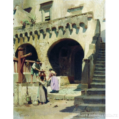 Итальянский дворик