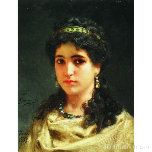 Портрет молодой римлянки