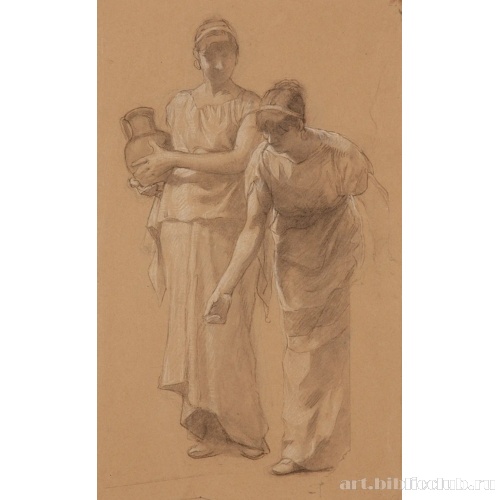 Набросок женщин с кувшином