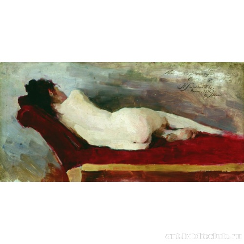 Лежащая обнаженная