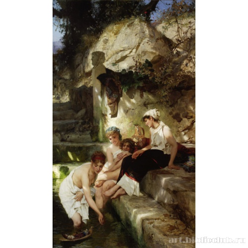 Римская идиллия (Перед купанием)