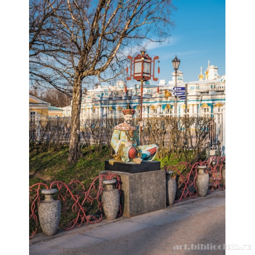 Царское Село. Китайский мост. Фрагмент