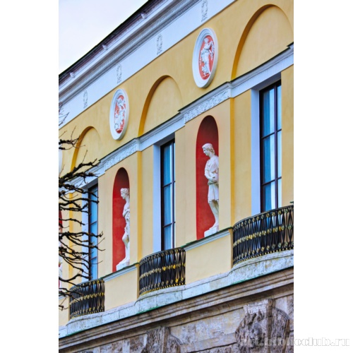 Холодные бани. Северо-восточный фасад. Фрагмент