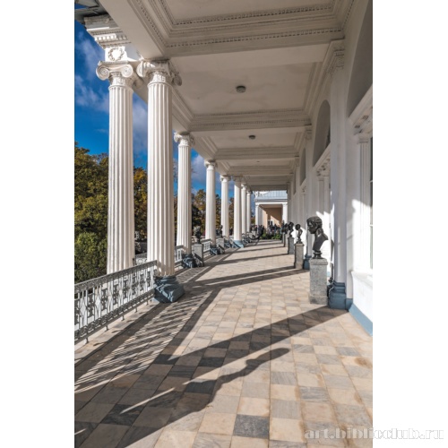 Камеронова галерея. Крытая терраса второго этажа