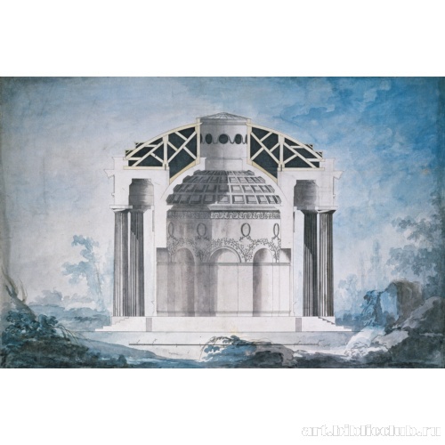 Храм Дружбы. Разрез