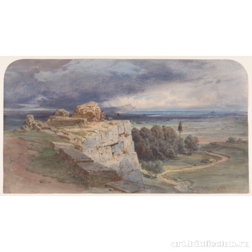 Вид на Норбу с севера, в сторону Сан-Феличе-Чирчео