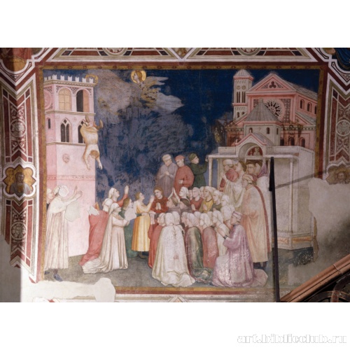 Святой Франциск воскрешает мальчика, выпавшего из окна