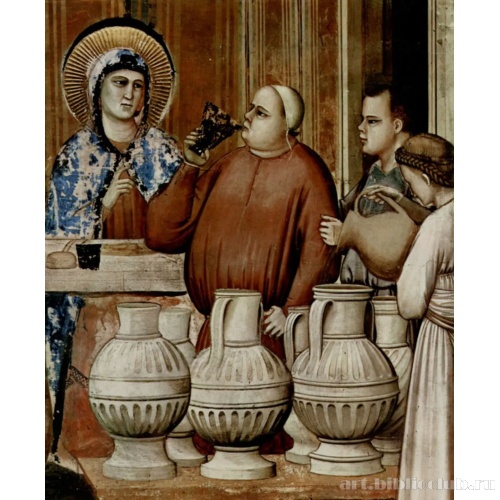 Брак в Кане. Сцены из жизни Христа. Фрагмент