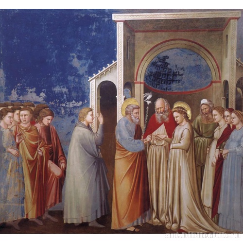 Брак Богородицы. Сцены из жизни Богородицы