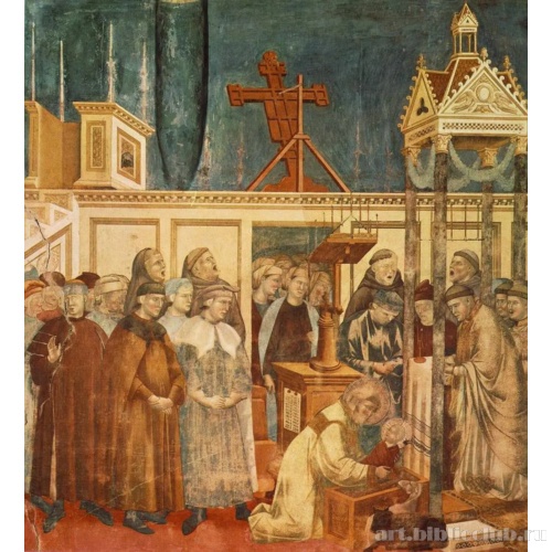 Учреждение колыбели в Греччио. Легенда о святом Франциске