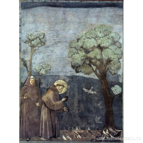 Проповедь к птицам. Легенда о святом Франциске