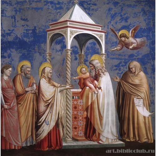 Представление в Христа в храме. Сцены из жизни Христа