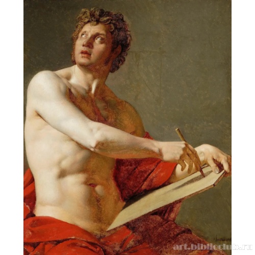 Академический этюд мужского торса