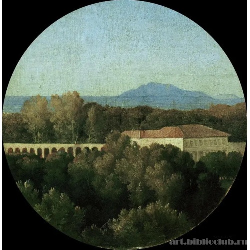 Римский пейзаж с акведуком на вилле Боргезе