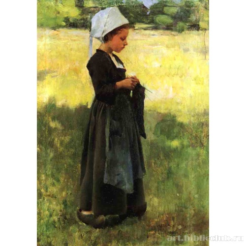 Бретонская девочка