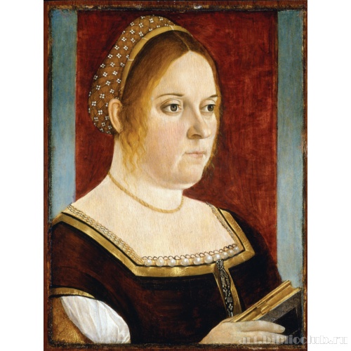 Портрет дамы с книгой