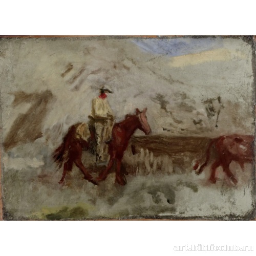 Скачущий ковбой