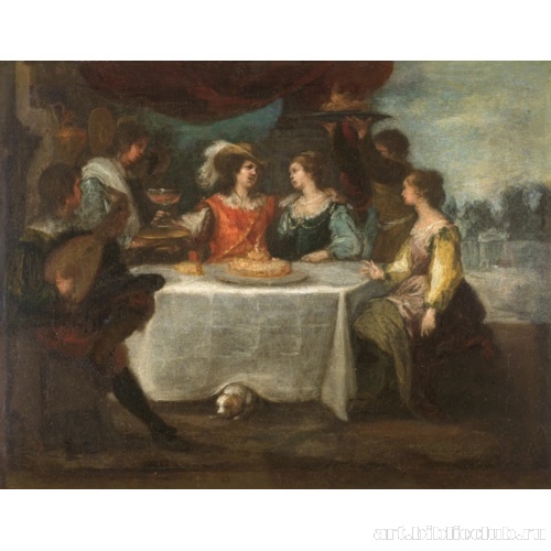 Пир блудного сына (Блудный сын растрачивает наследство)