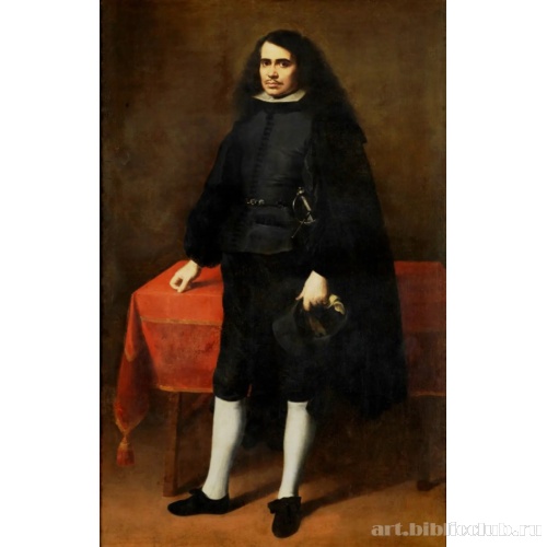 Портрет джентльмена у стола