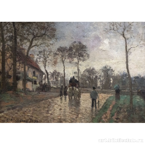 Почтовая карета в Лувесьенне