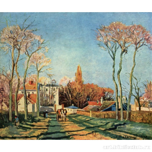 Въезд в деревню Вуазен