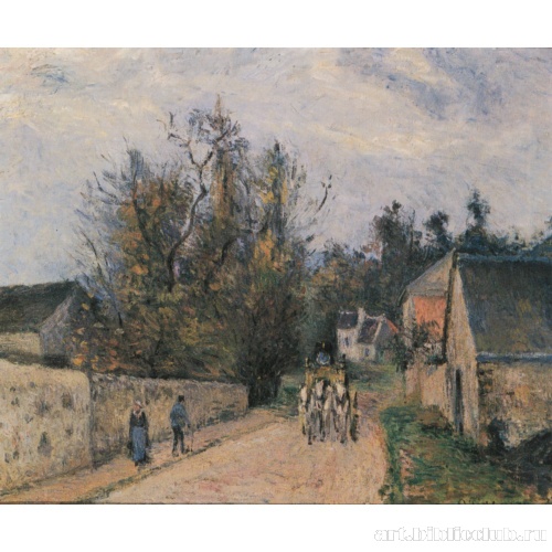 Почтовая карета на дороге в Эннери