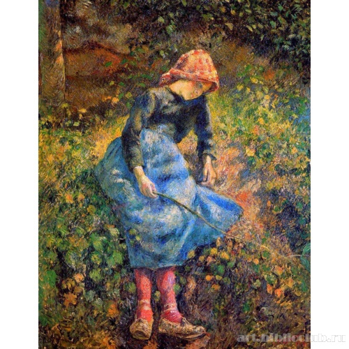 Пастушка (Крестьянская девочка с прутиком)