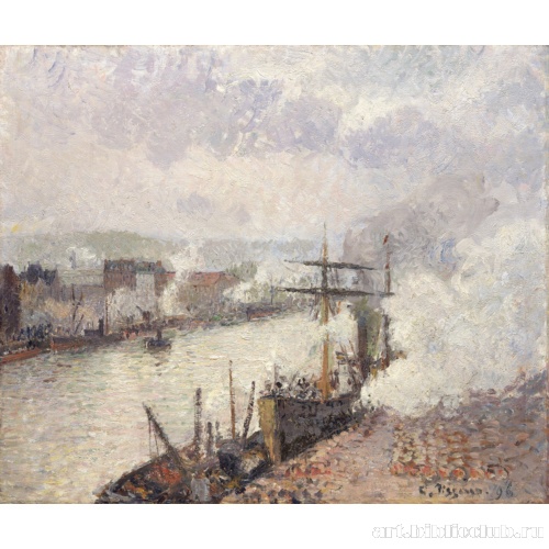 Пароходы в порту Руана