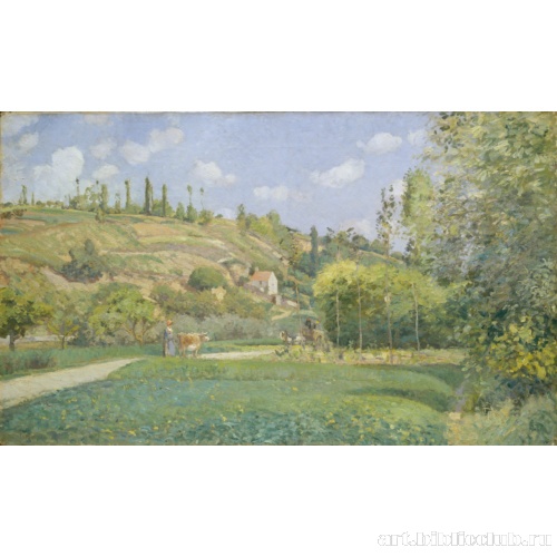 Пастушка на дороге, Овер-сюр-Уаз