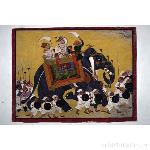 Рао Дурджан Сал во время военного выезда