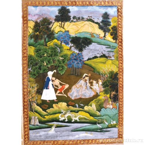 Меджнун и Лейла падают в обморок