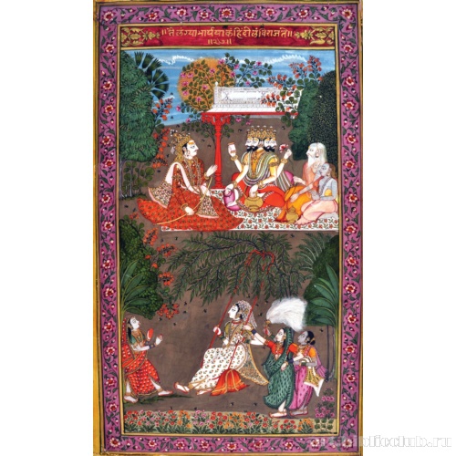 Рага Хиндола и рагиня Теланги