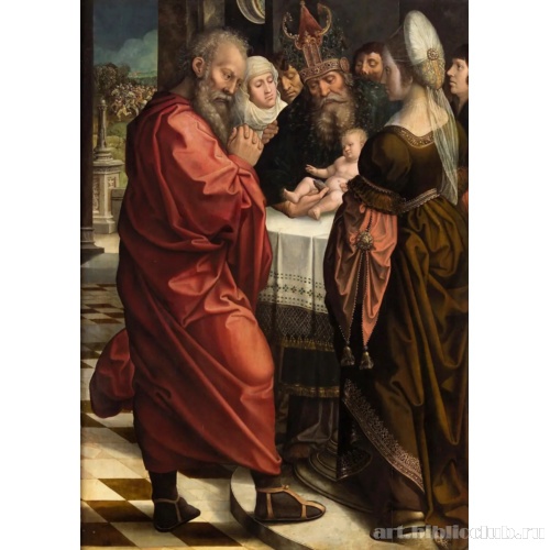 Обрезание Христа (лицевая сторона)