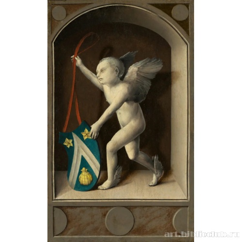 Купидон с гербом Жака Коэна