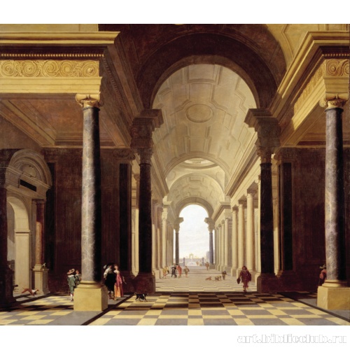 Архитектурная фантазия с фигурами