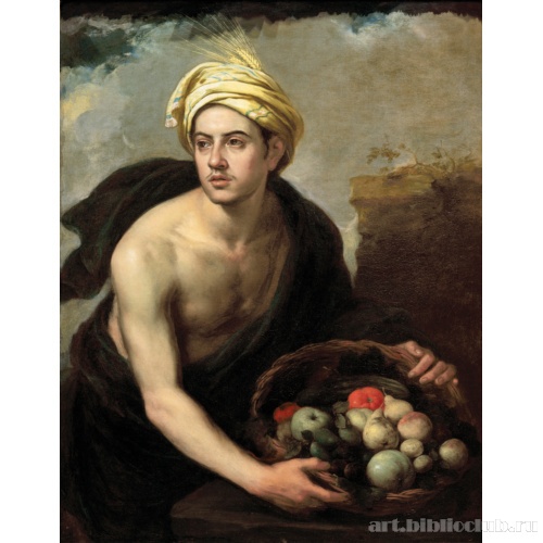 Молодой человек с корзиной фруктов (Аллегория Лета)