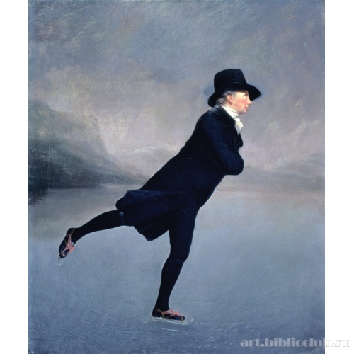 Портрет пастора Р. Уокера на коньках
